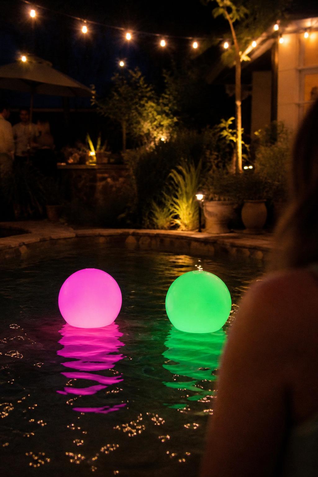 AquaGlow™ LED Pool Ball lifestyle image 4