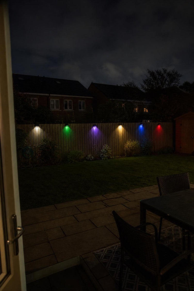 BeamFall™ Solar Fence Lights lifestyle image 3