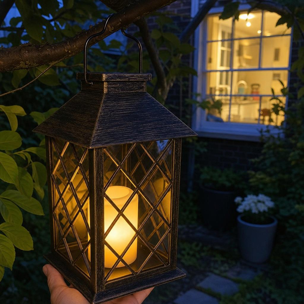 DuskCandle™ Solar Lantern lifestyle image 4