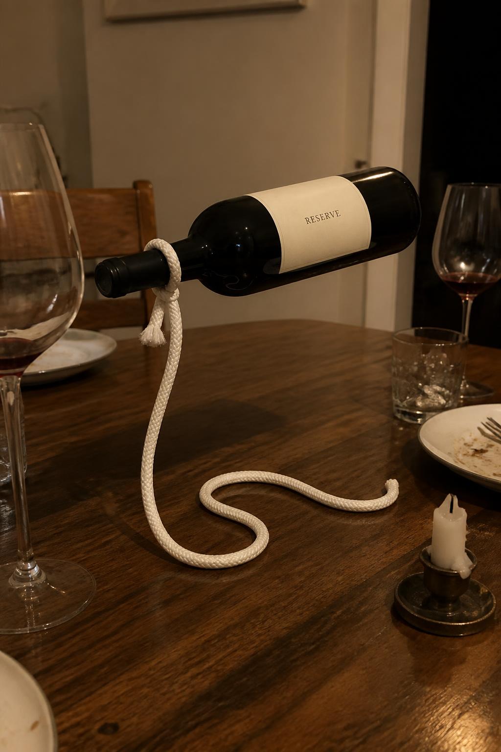 HoverWine™ Floating Wine Bottle Holder lifestyle image 3