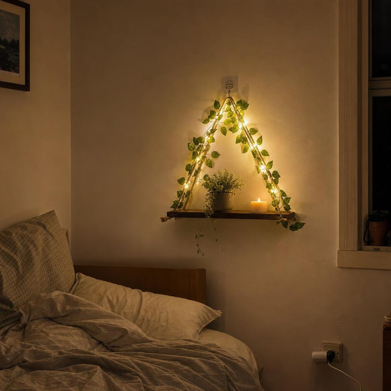 IvyPerch™ Hanging Wall Shelves lifestyle image 1