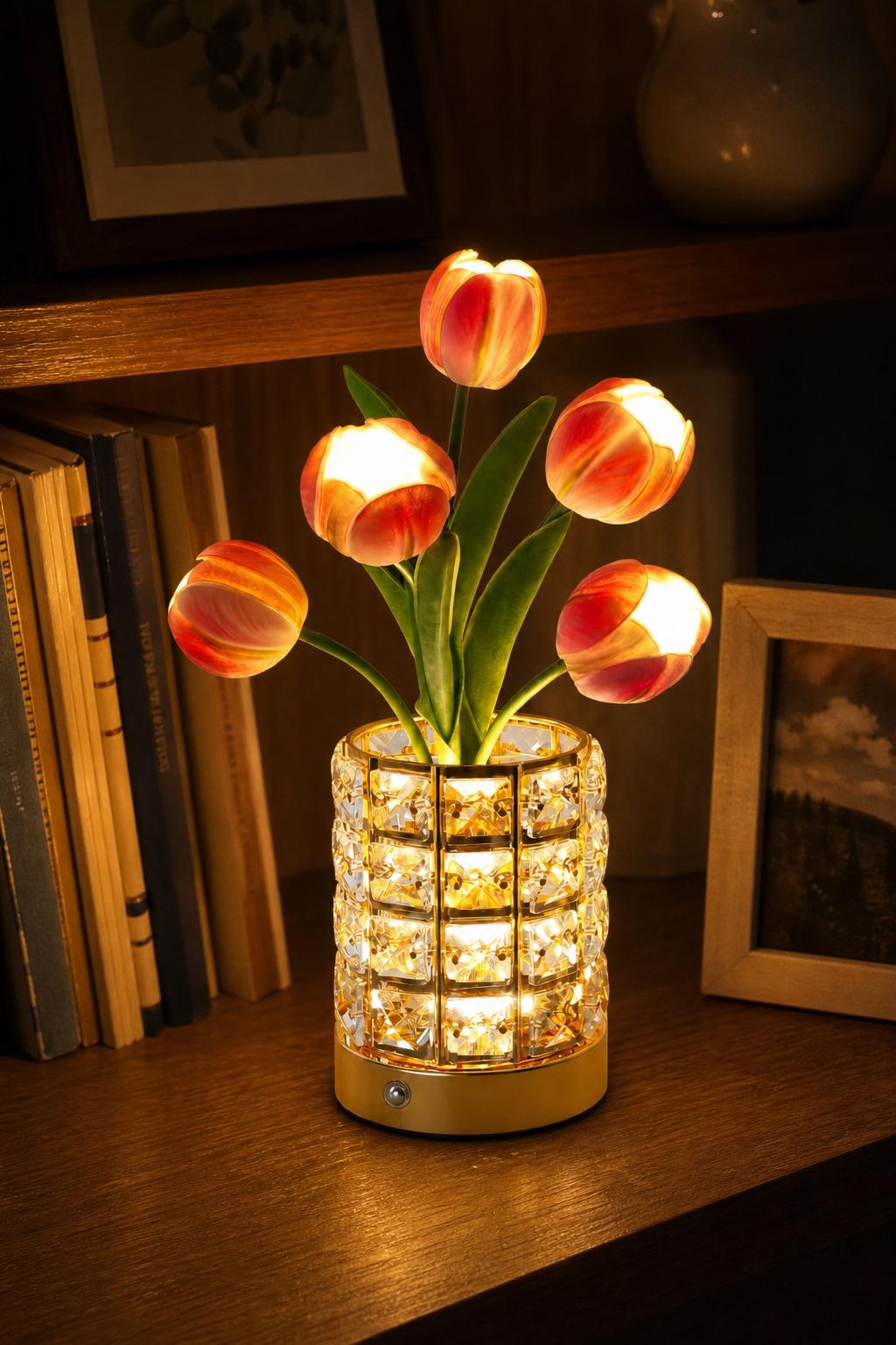 CrystalBloom™ Vase Lamp lifestyle image 3