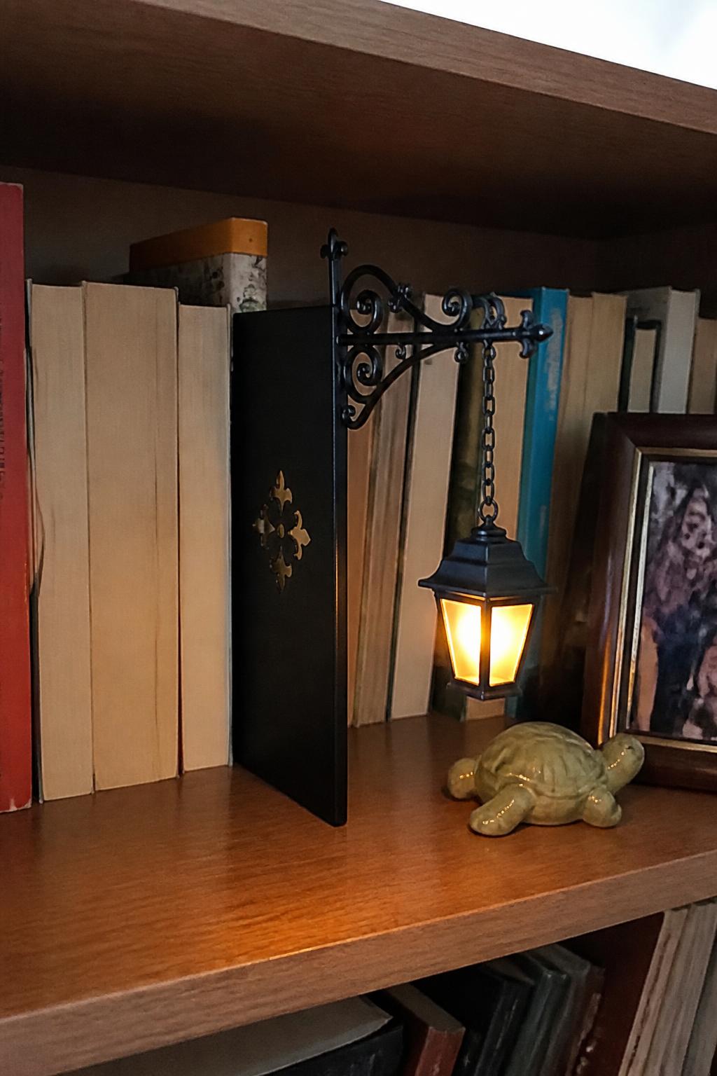 PageLantern™ Bookshelf Lantern lifestyle image 1