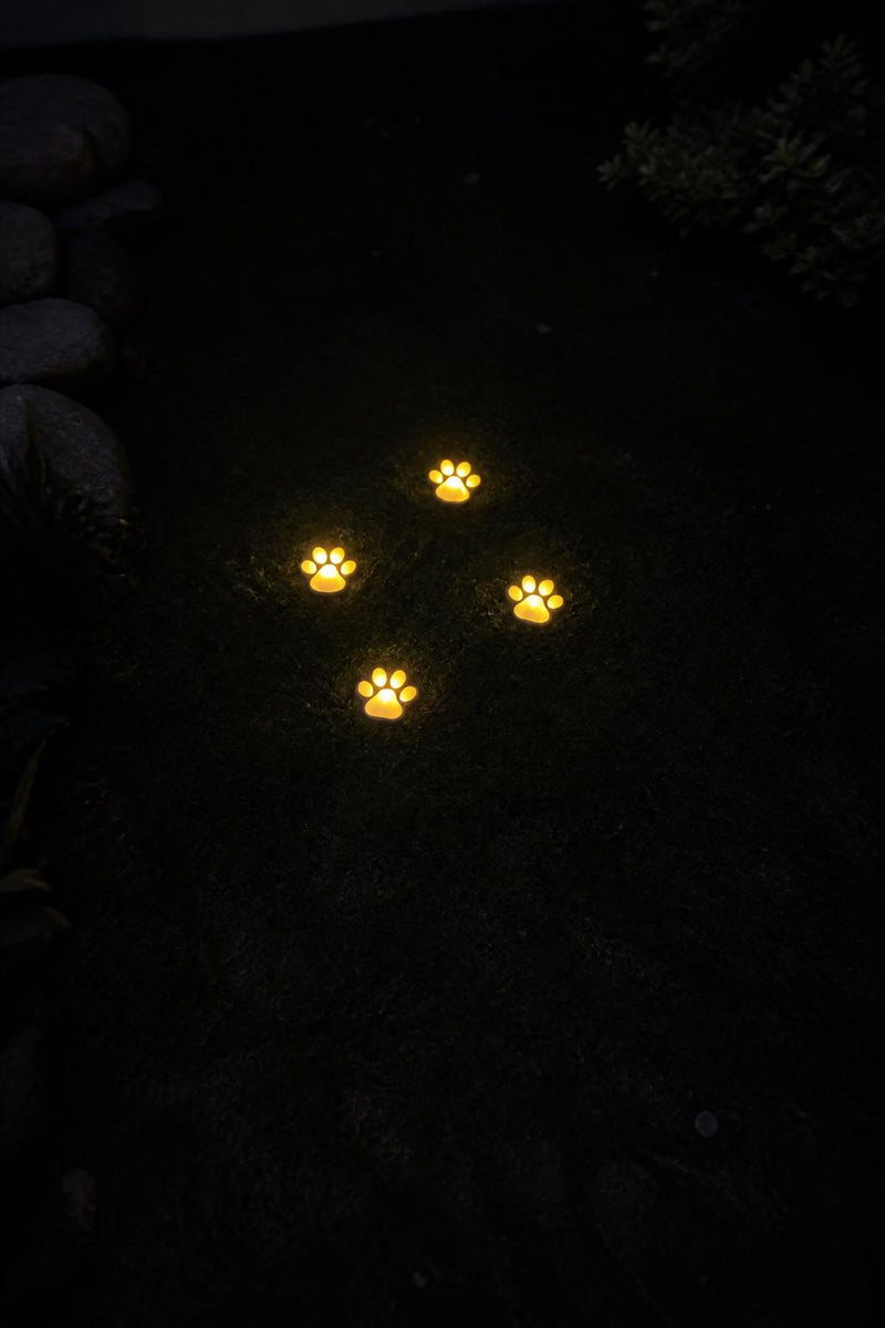 PawGlow™ Solar Paw Lights lifestyle image 1