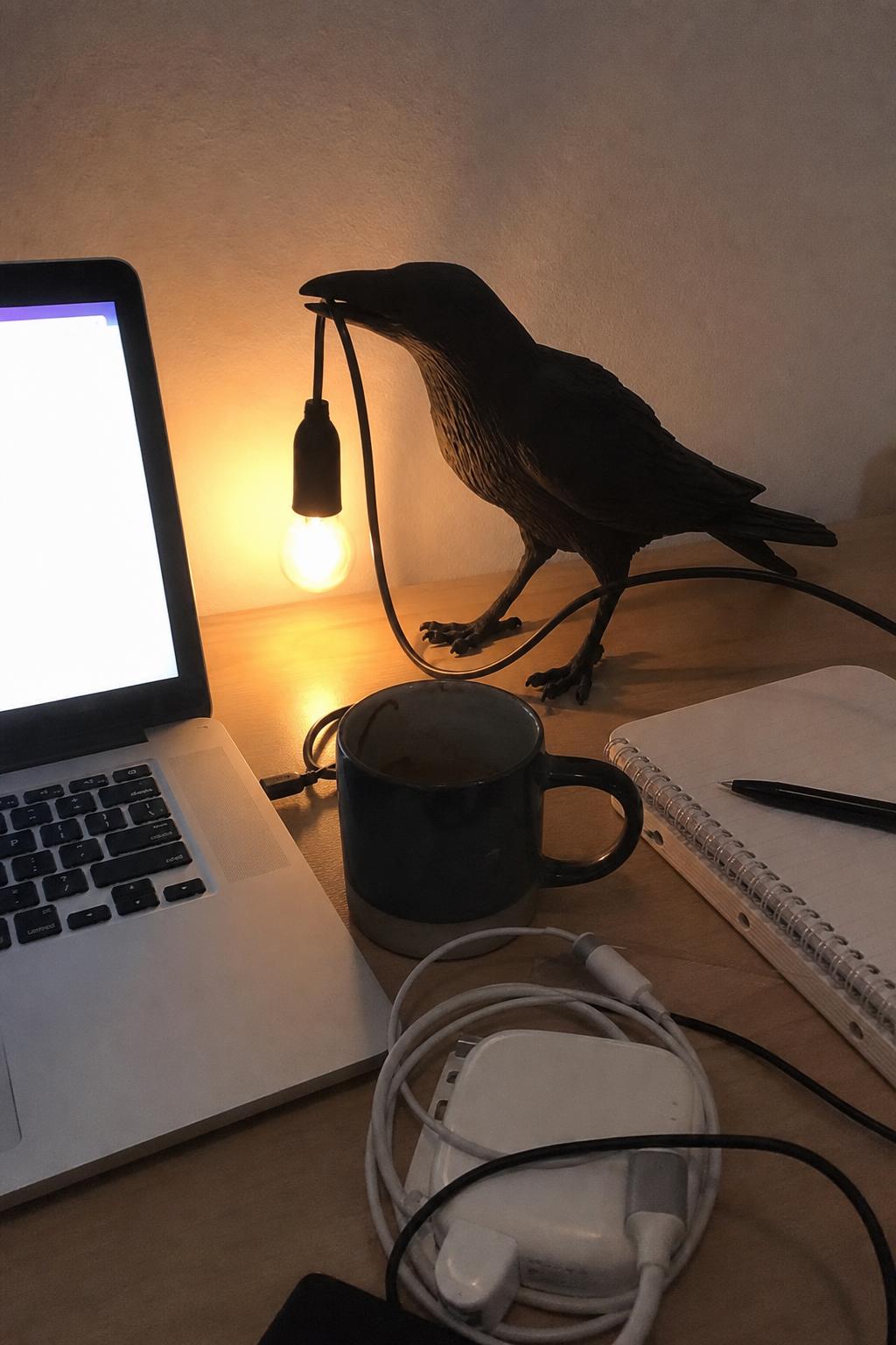RavenPerch™ Raven Lamp lifestyle image 4