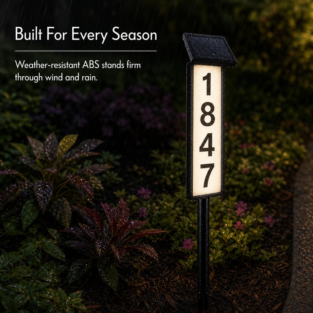 SolarSign™ Address Sign carousel image 6