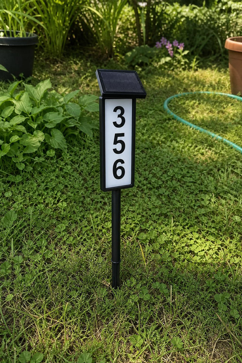 SolarSign™ Address Sign lifestyle image 5