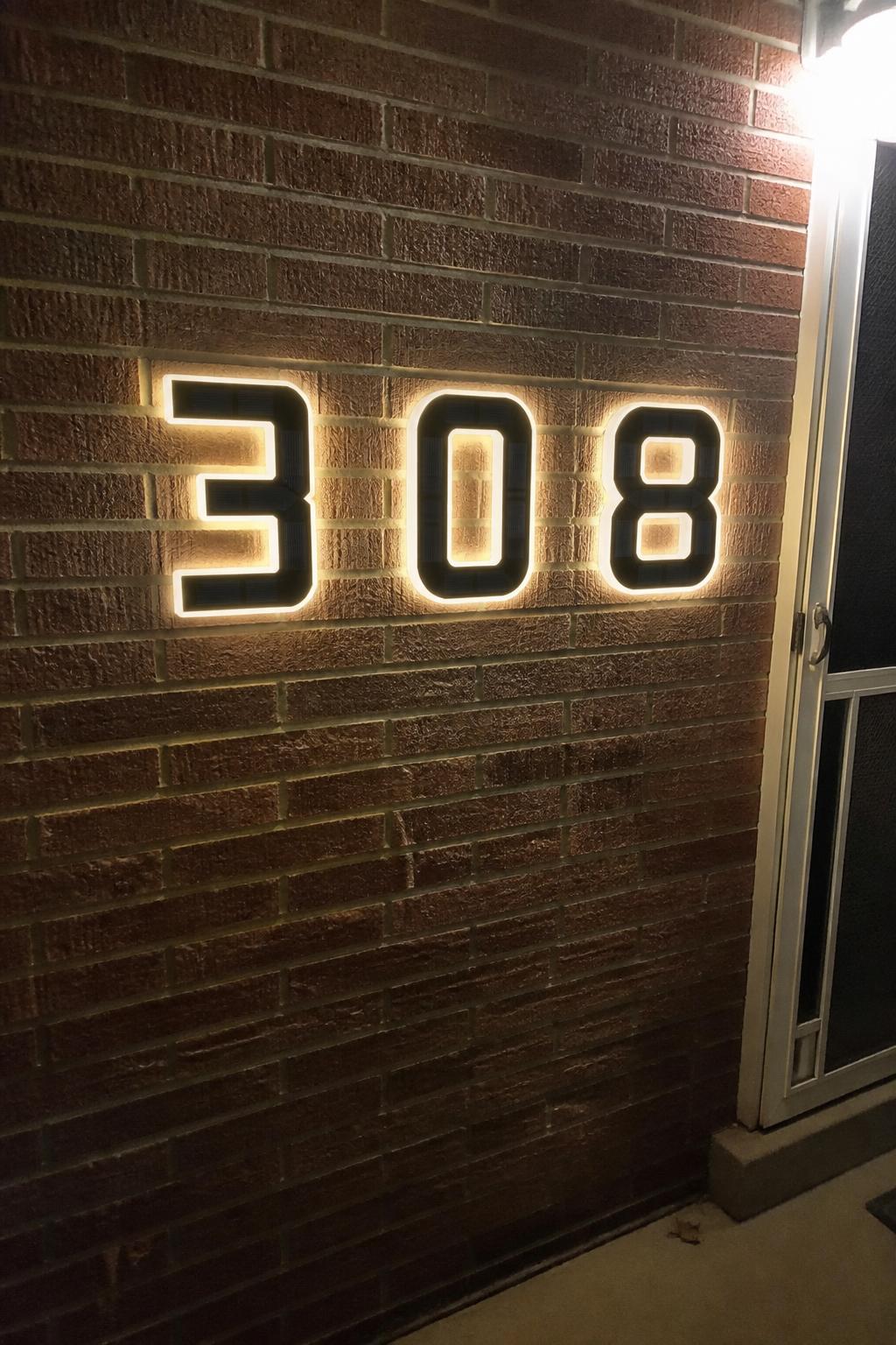 SolarSign™ House Numbers lifestyle image 1