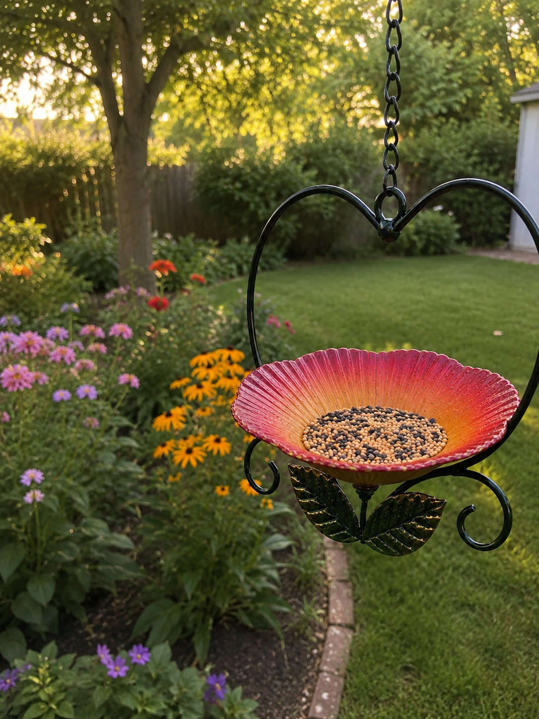 HeartBloom™ Bird Feeder lifestyle image 2