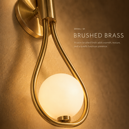 GoldenDrop™ Wall Sconces