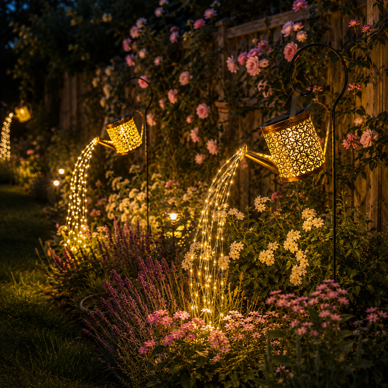 GardenGlow™ Water Can Lights