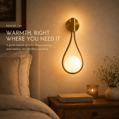 GoldenDrop™ Wall Sconces