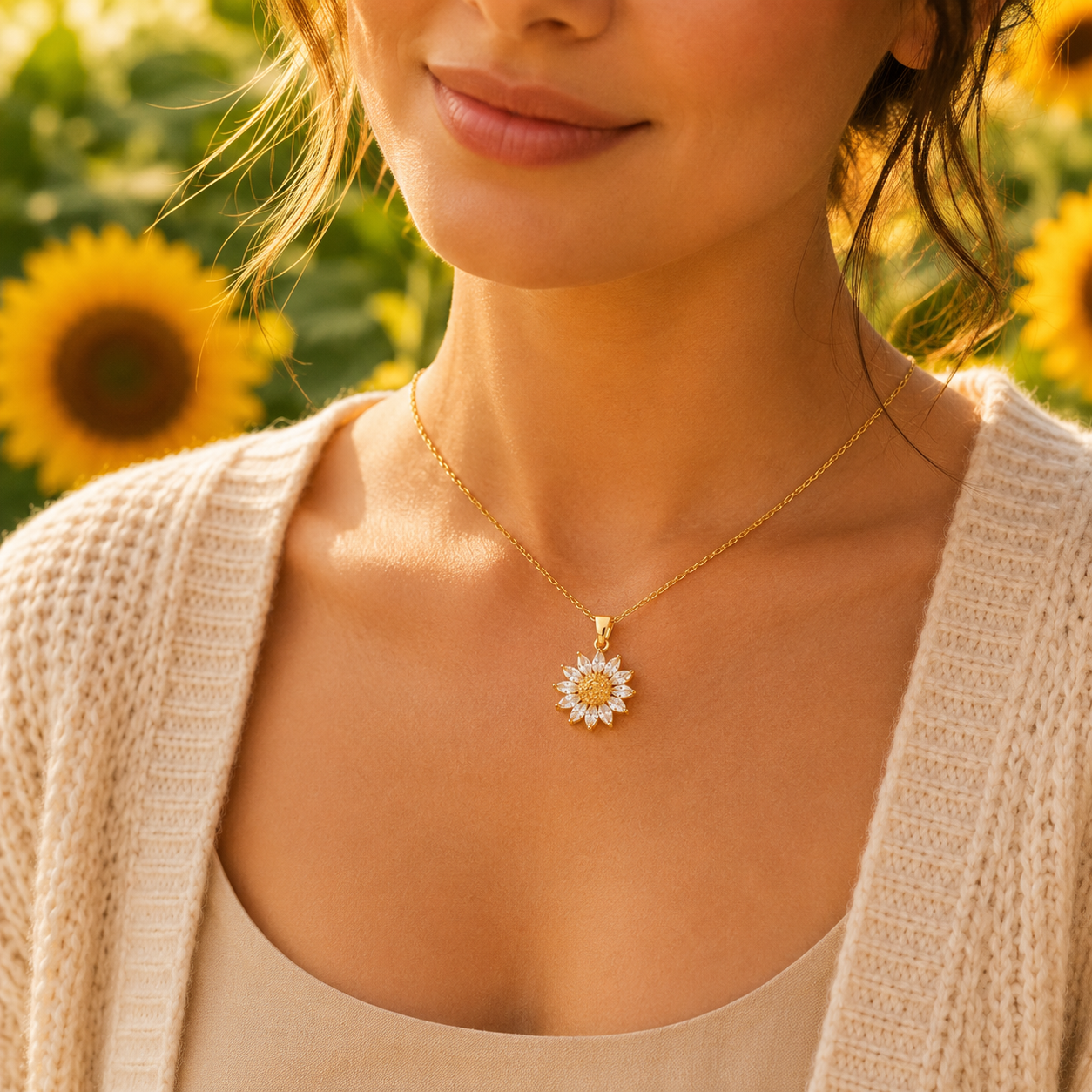 SunBloom™ Necklace carousel image 3