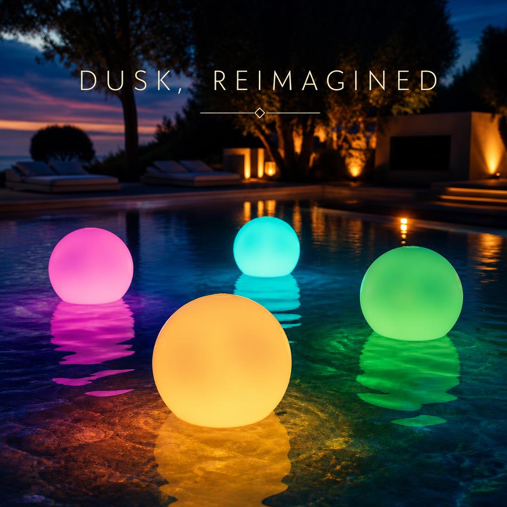 AquaGlow™ LED Pool Ball body image 1