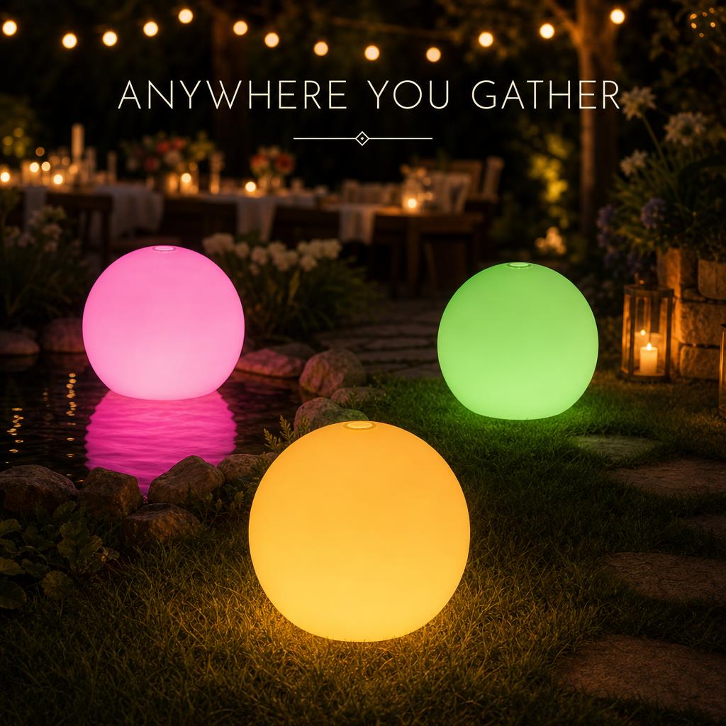 AquaGlow™ LED Pool Ball body image 3