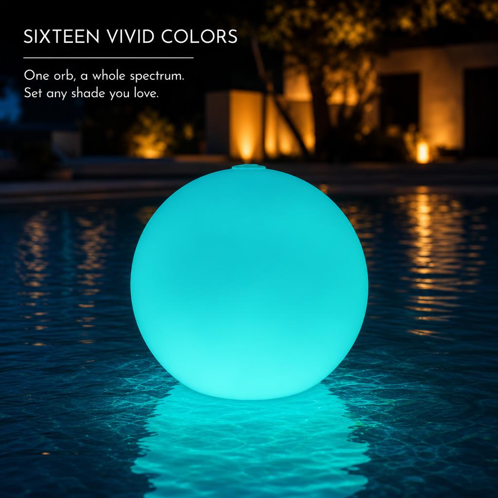 AquaGlow™ LED Pool Ball carousel image 2