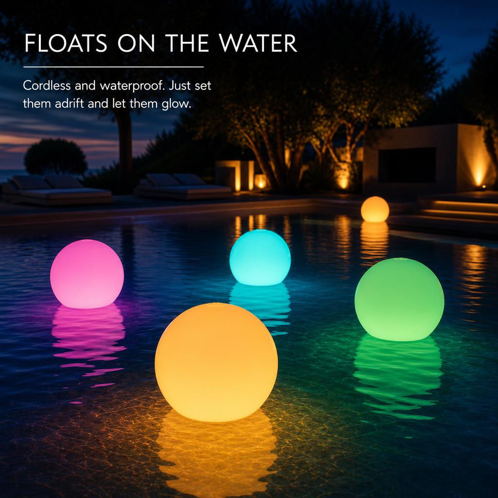 AquaGlow™ LED Pool Ball carousel image 4