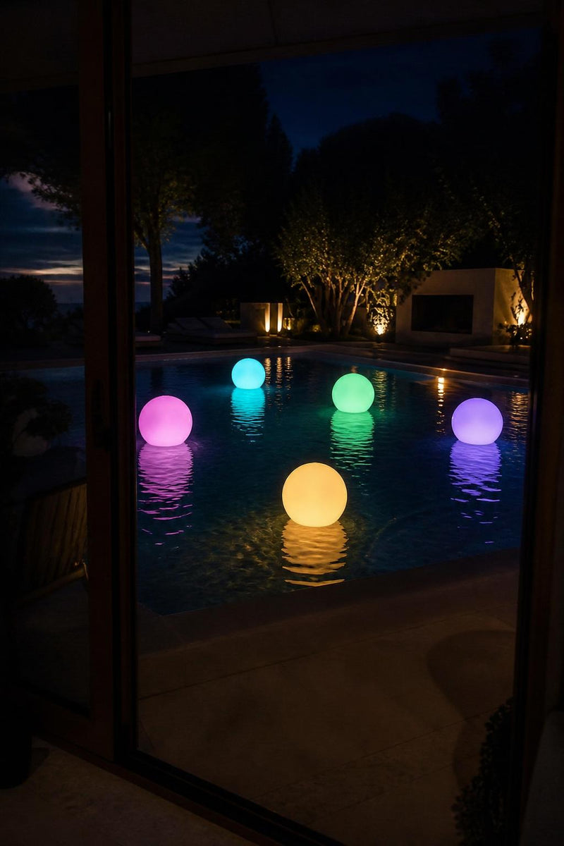 AquaGlow™ LED Pool Ball lifestyle image 2