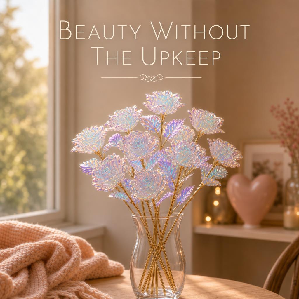 AuroraRose™ Galaxy Rose Bouquet body image 2