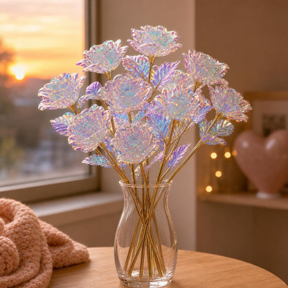 AuroraRose™ Galaxy Rose Bouquet carousel image 1