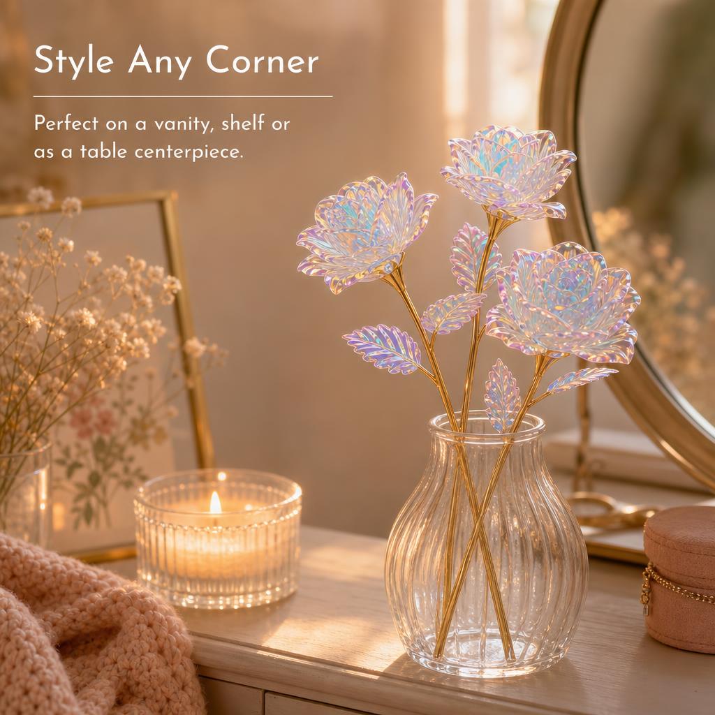 AuroraRose™ Galaxy Rose Bouquet carousel image 5