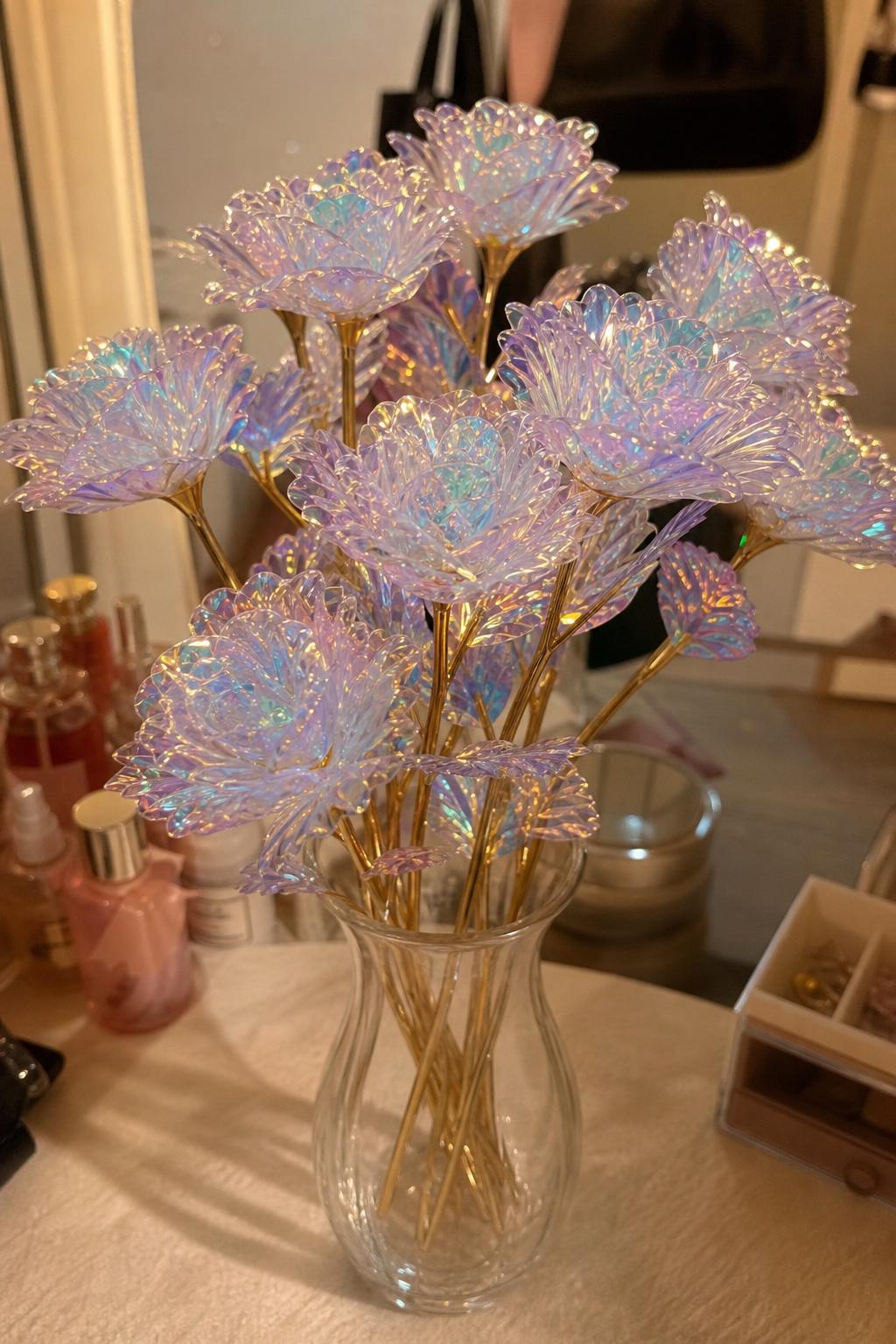AuroraRose™ Galaxy Rose Bouquet lifestyle image 4