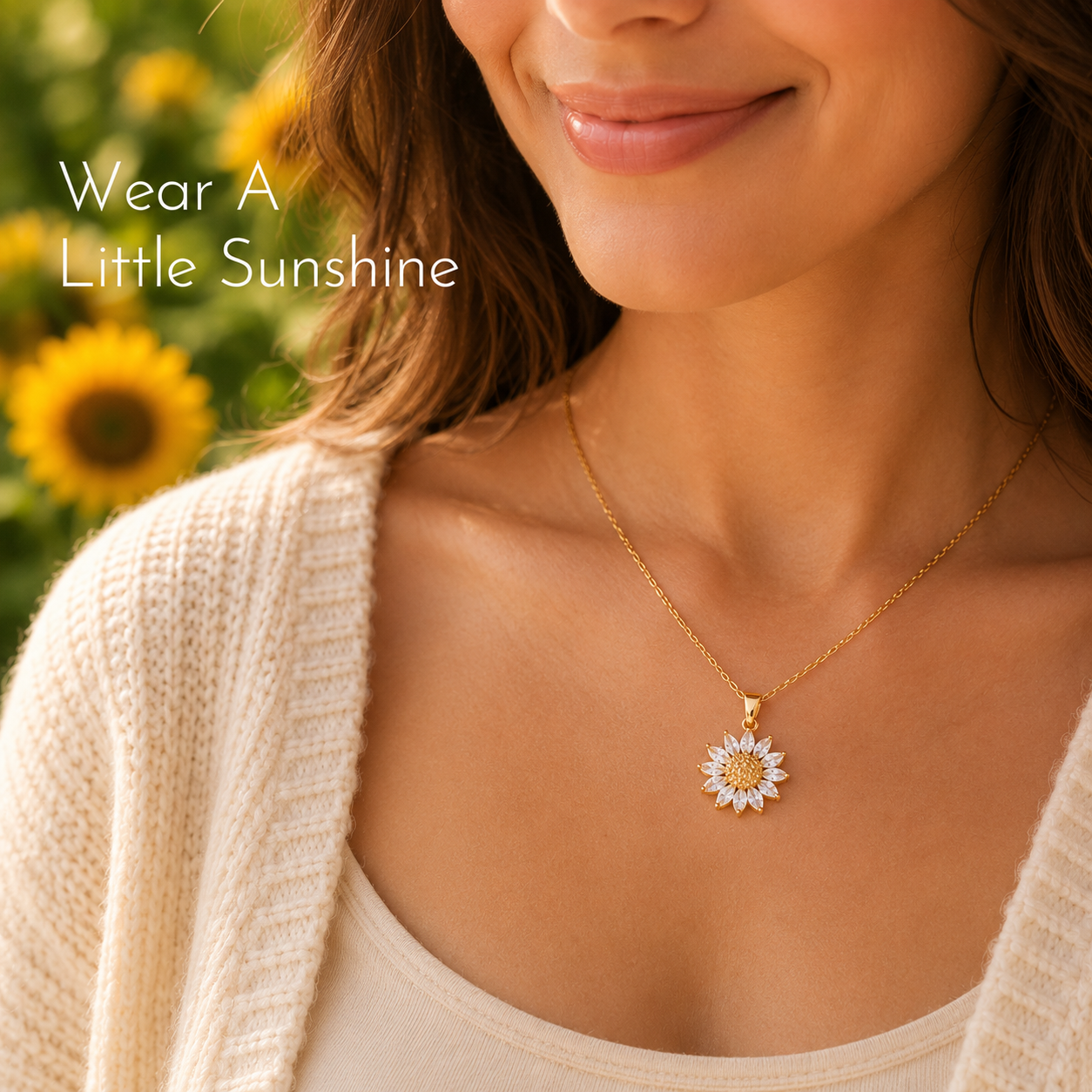 SunBloom™ Necklace body image 2