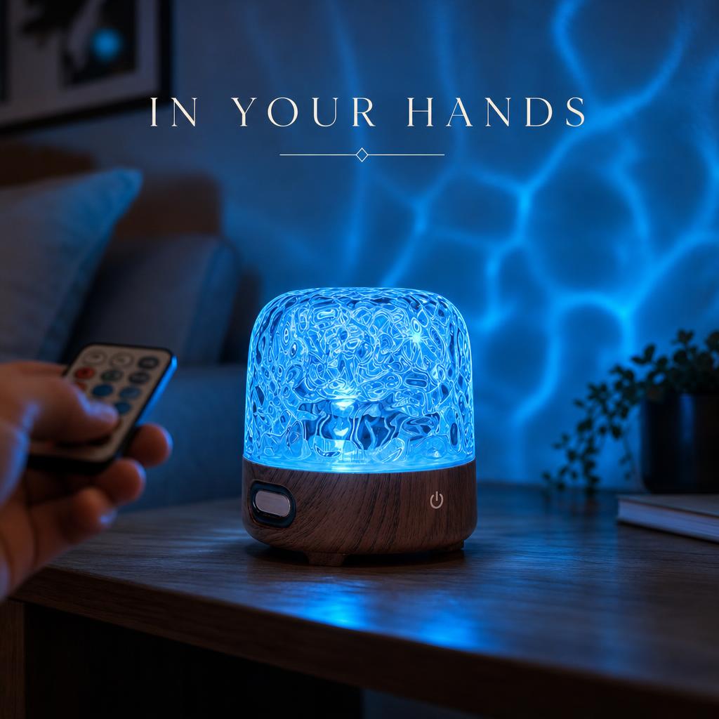 RippleDome™ Water-Ripple Ambient Lamp & Speaker body image 2