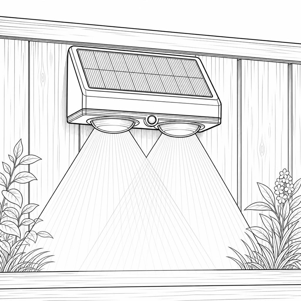 BeamFall™ Solar Fence Lights benefit-icon image 1