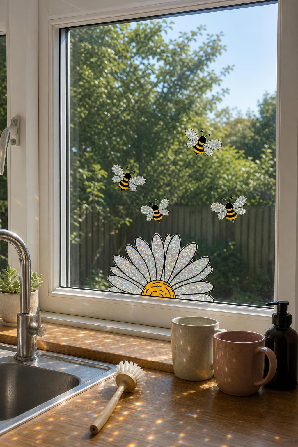 BeePrism™ Window Decals lifestyle image 1