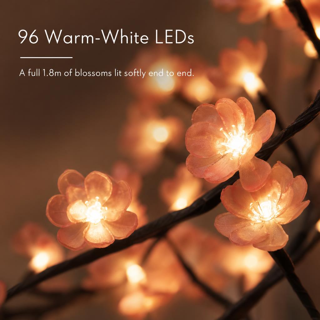 BloomVine™ Cherry Blossom Lights carousel image 6