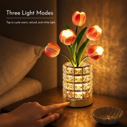 CrystalBloom™ Vase Lamp carousel image 2
