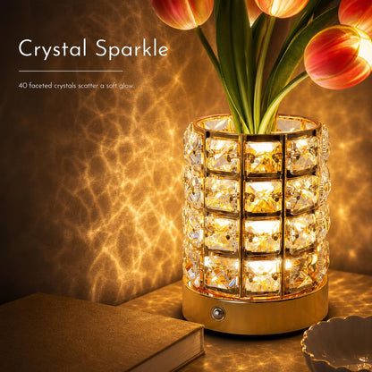 CrystalBloom™ Vase Lamp carousel image 4