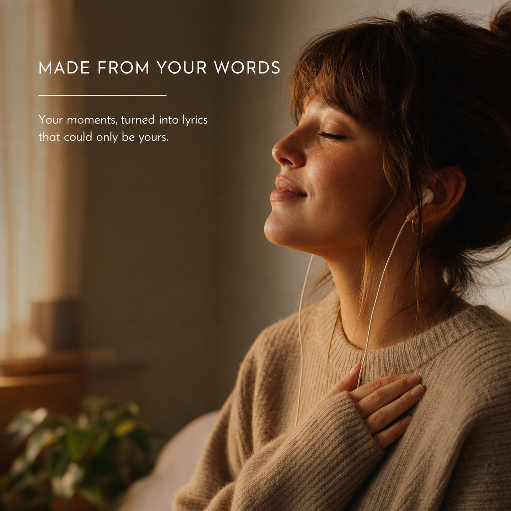 Made from your words