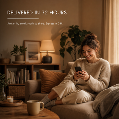 Delivered in 72 hours