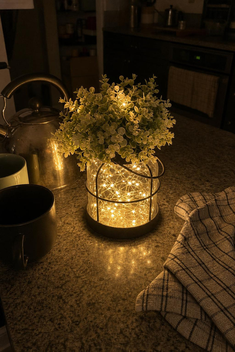 CottageJar™ Lantern Vase lifestyle image 1