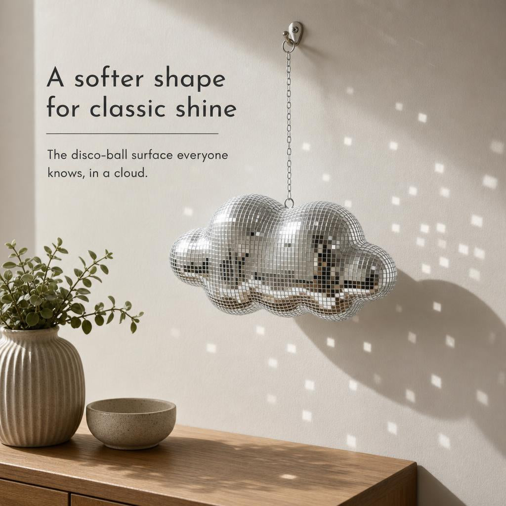 DiscoCloud™ Hanging Ornament body image 2