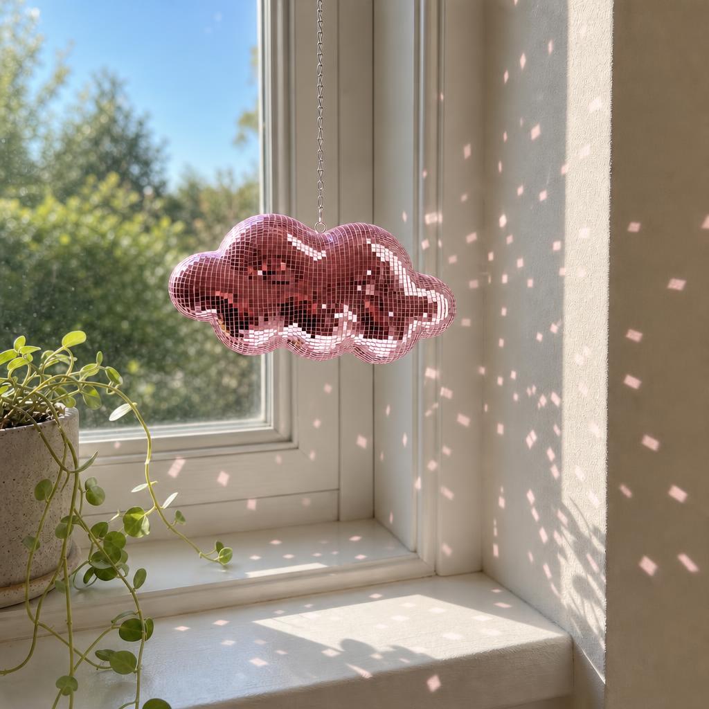 DiscoCloud™ Hanging Ornament carousel image 1