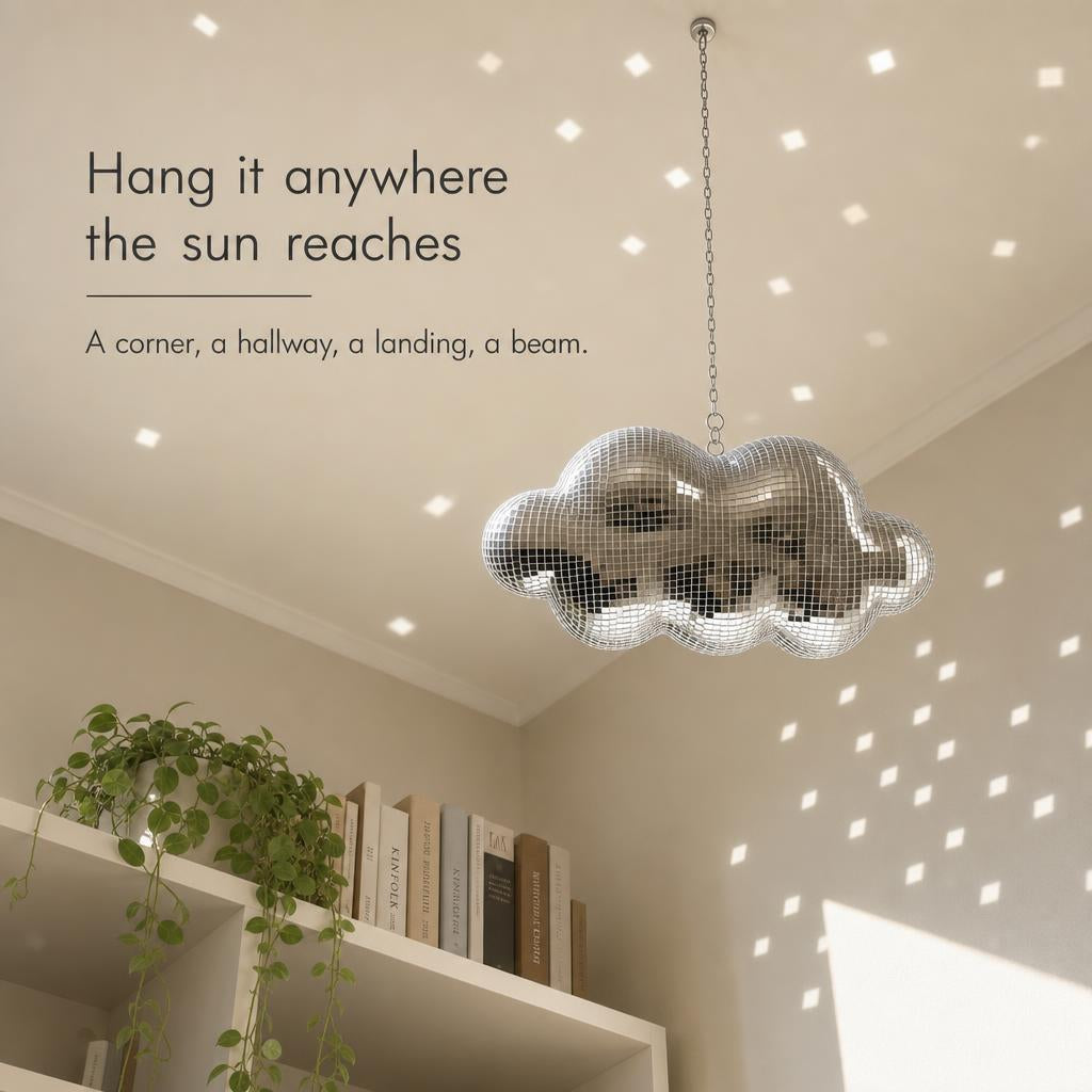 DiscoCloud™ Hanging Ornament carousel image 2