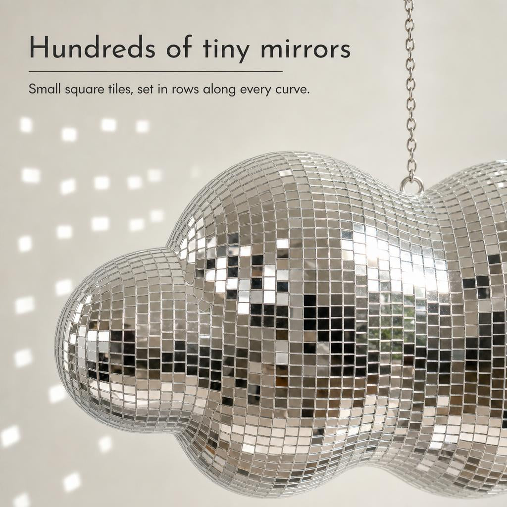 DiscoCloud™ Hanging Ornament carousel image 3