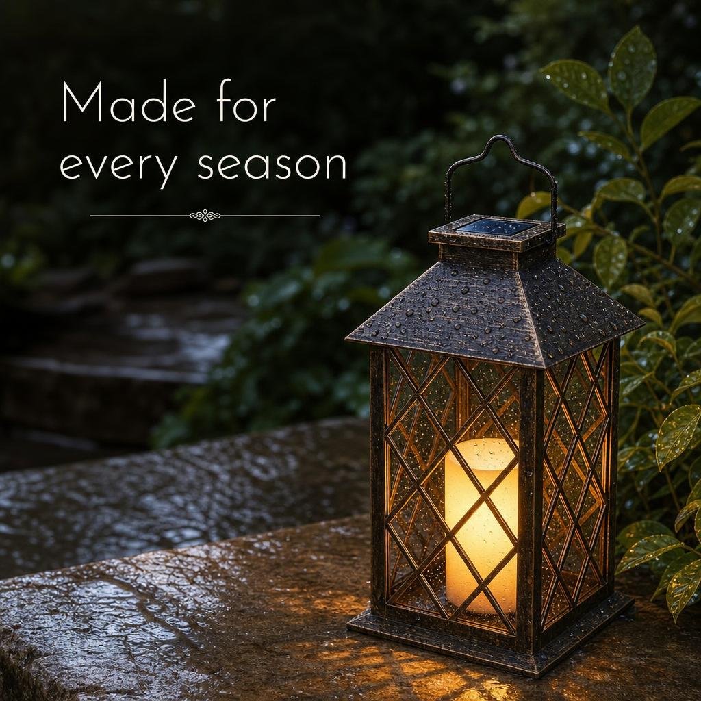 DuskCandle™ Solar Lantern body image 3