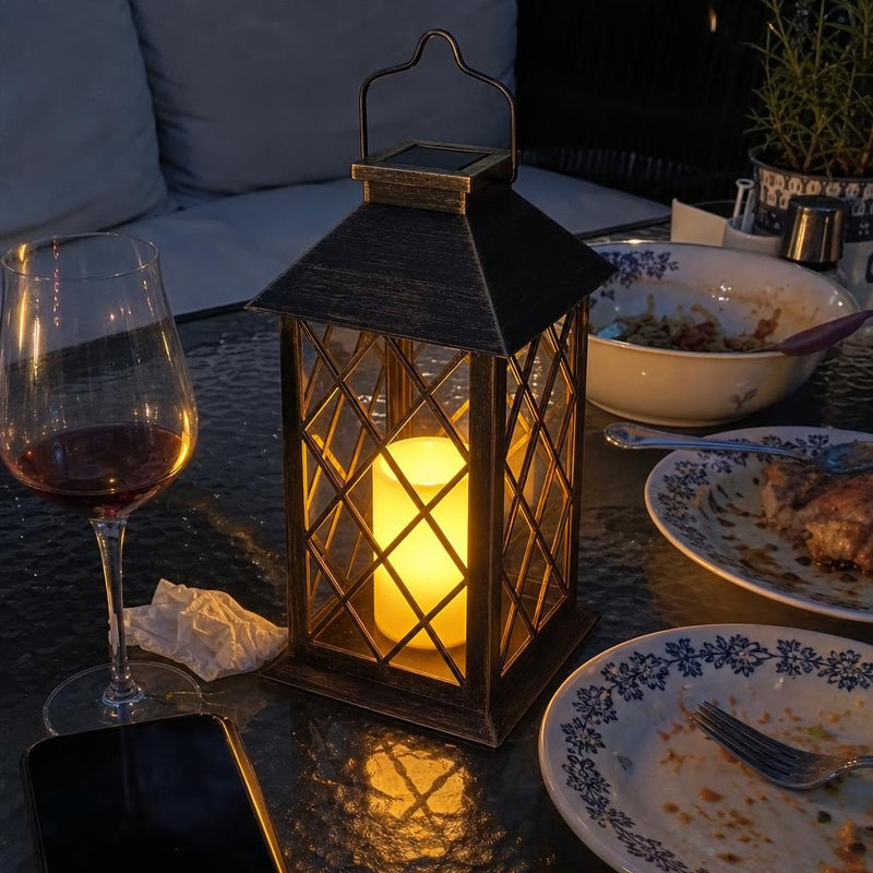 DuskCandle™ Solar Lantern lifestyle image 2
