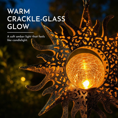 EclipseGlow™ Solar Sun & Moon Lanterns carousel image 2