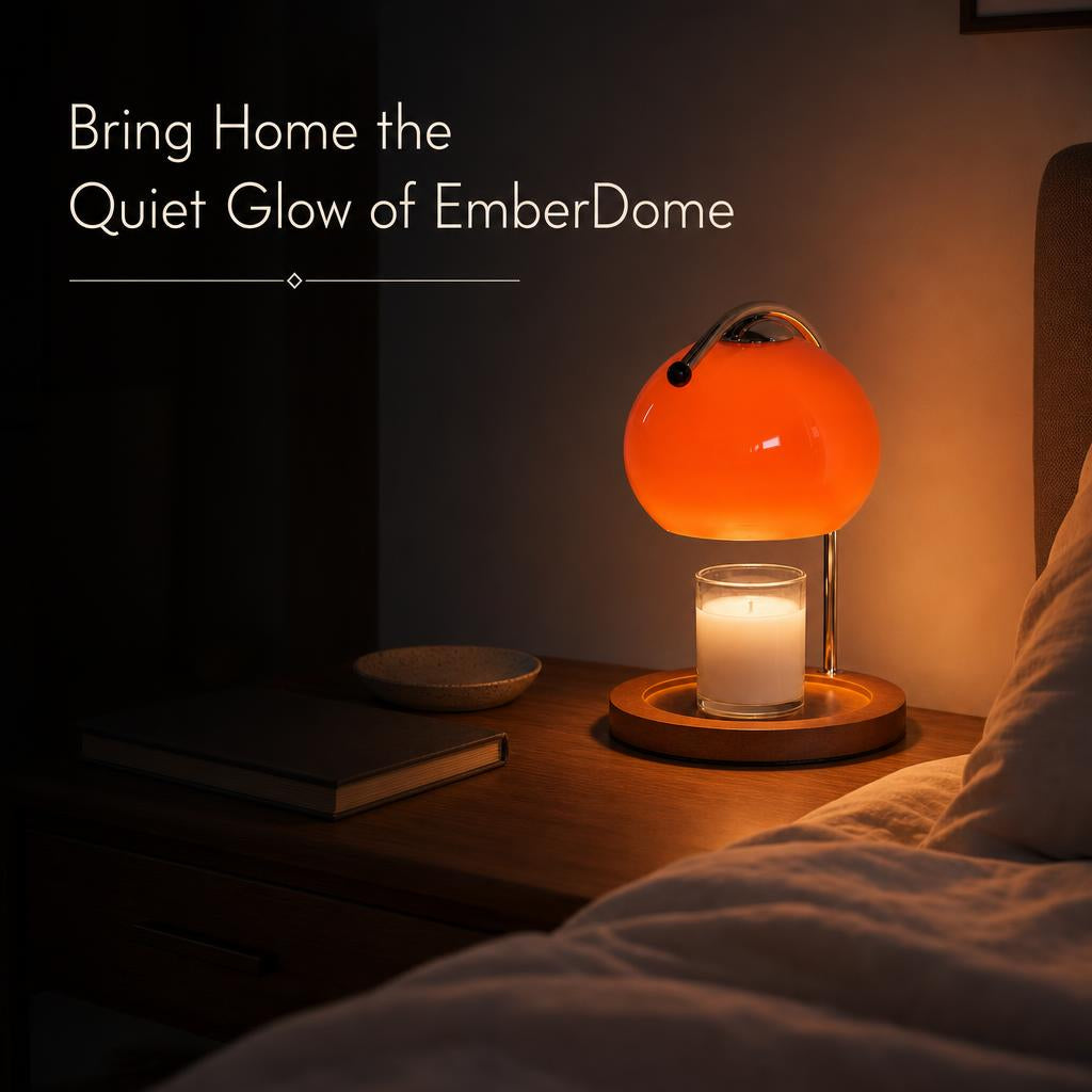 EmberDome™ Retro Candle Warmer Lamp body image 1