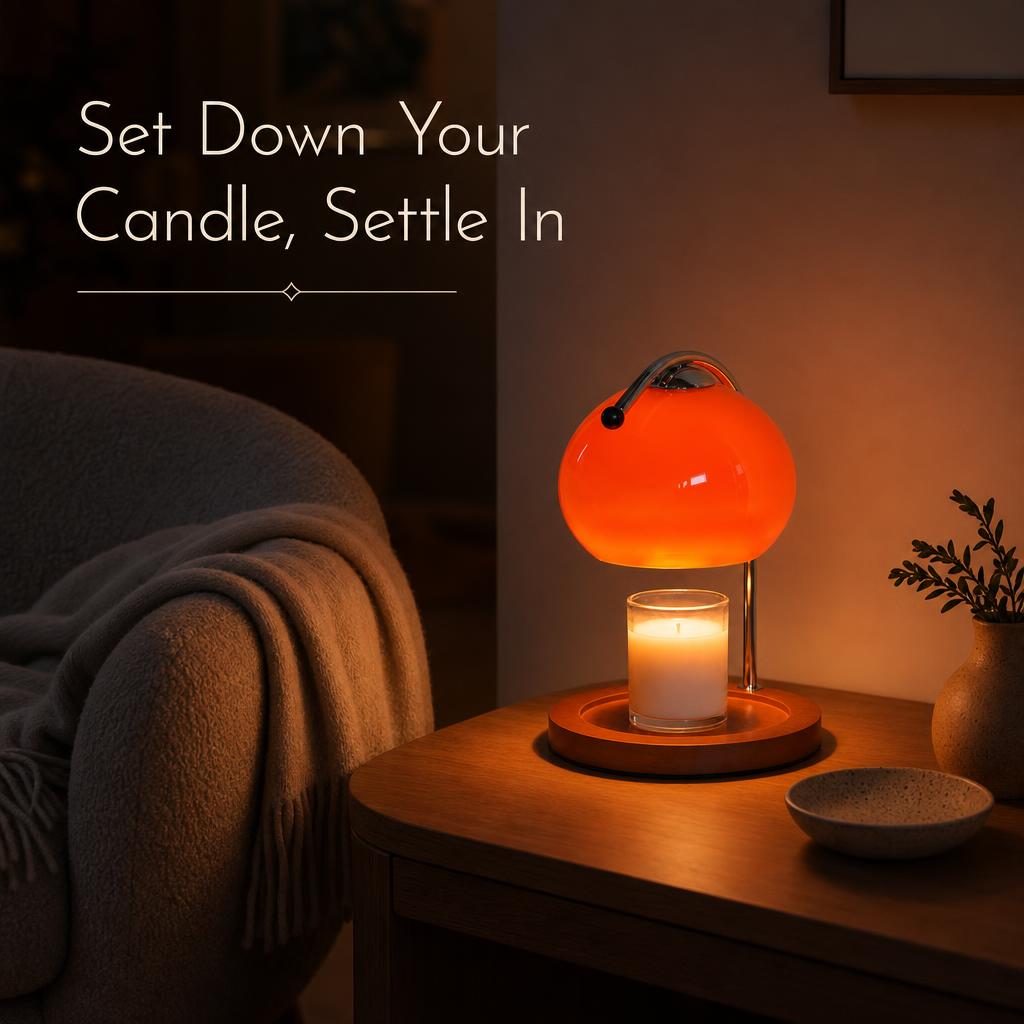 EmberDome™ Retro Candle Warmer Lamp body image 2