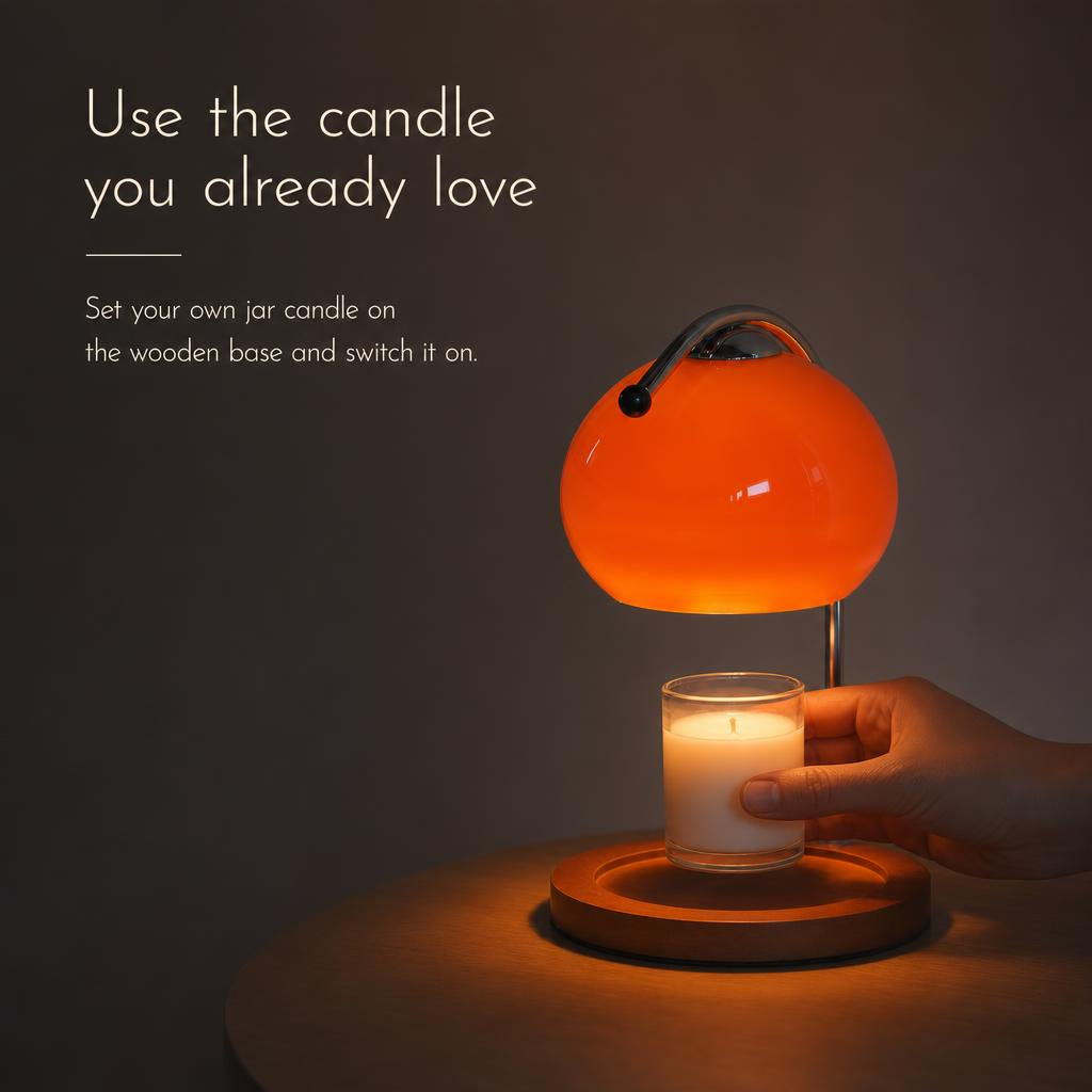 EmberDome™ Retro Candle Warmer Lamp carousel image 3
