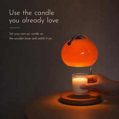 EmberDome™ Retro Candle Warmer Lamp carousel image 3