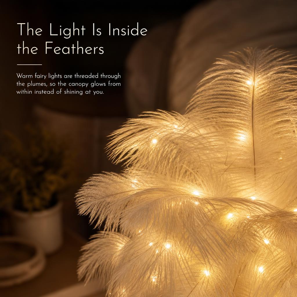 FeatherFall™ Feather Lamp carousel image 2