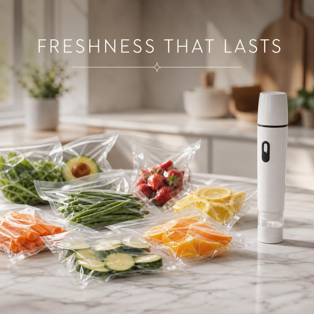 FreshSeal™ Handheld Food Vacuum Sealer body image 1