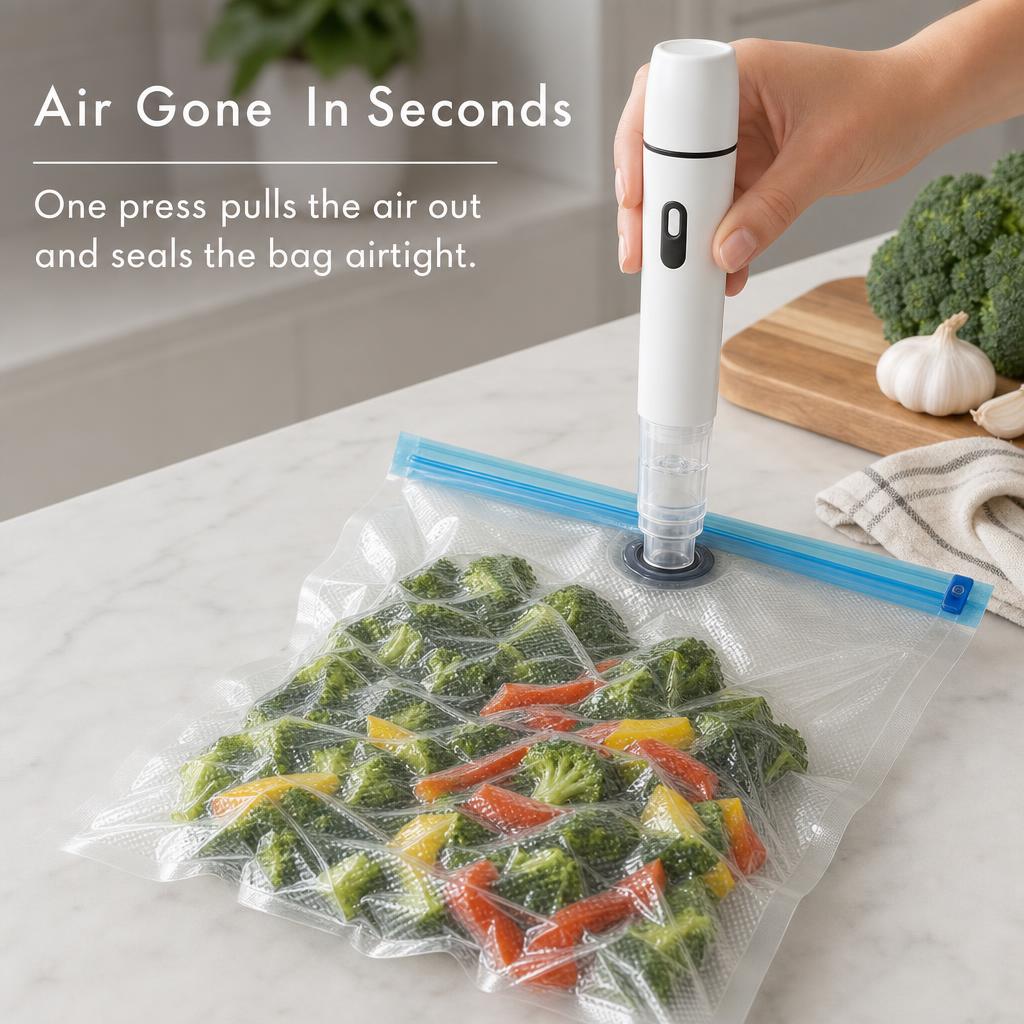 FreshSeal™ Handheld Food Vacuum Sealer carousel image 2